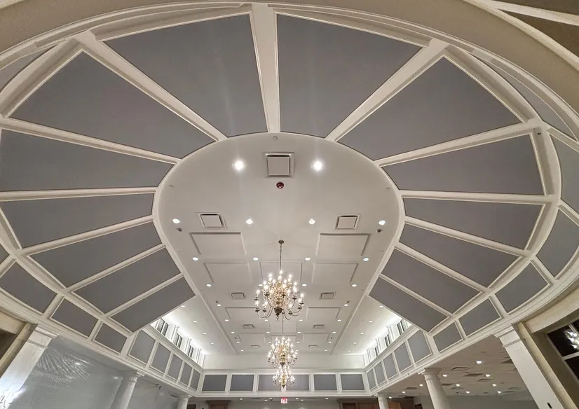 Custom Shape Acoustic Ceiling Track Panel