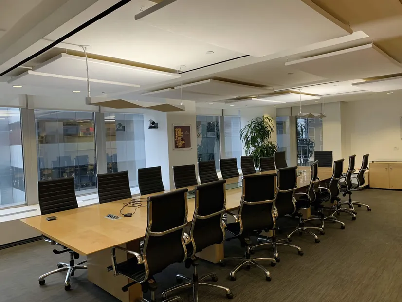 Acoustic Treatment in Conference Room